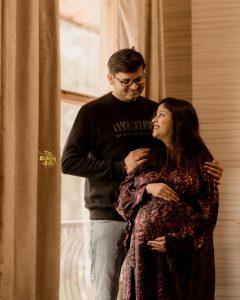 Luxury maternity photoshoot in India