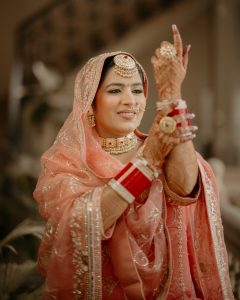 Professional wedding photography services